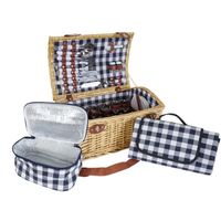 Picknickkorb-Set für 6 Personen, NEU