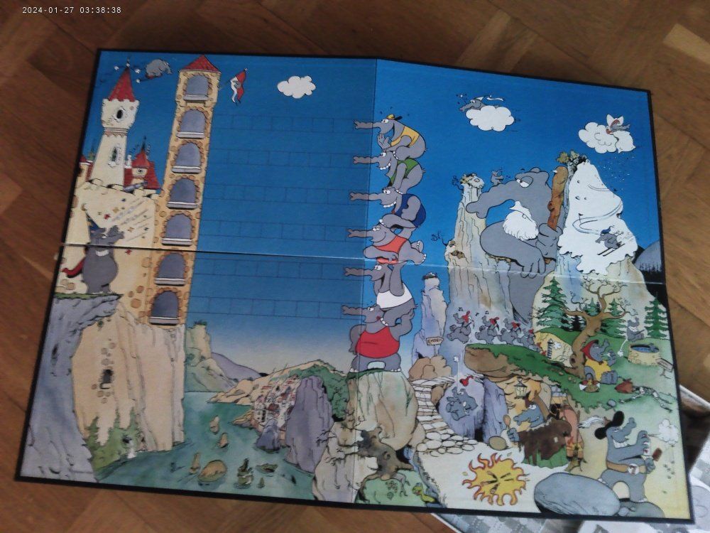 Fumetti: Ottis Ottifanten Spiel..COMIC & Bûcher Set: OTTO WALKES!!! – Usato da Volketswil venduto da nemo2000 1
