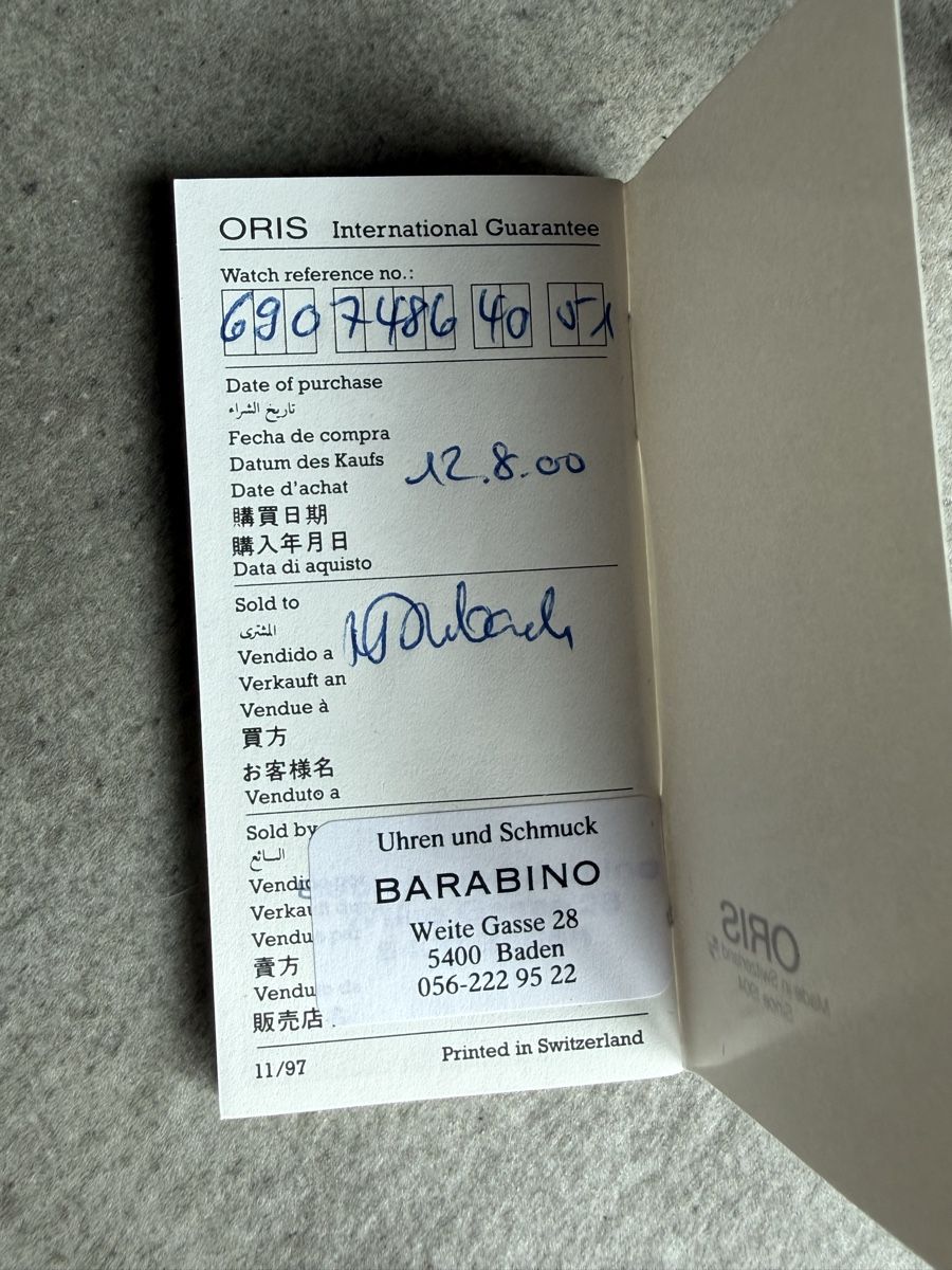 Oris Orologi: Oris Worldtimer Cal. 690 - Full Set - Box & Papers  – Usato da Châtelaine venduto da swannzh 3