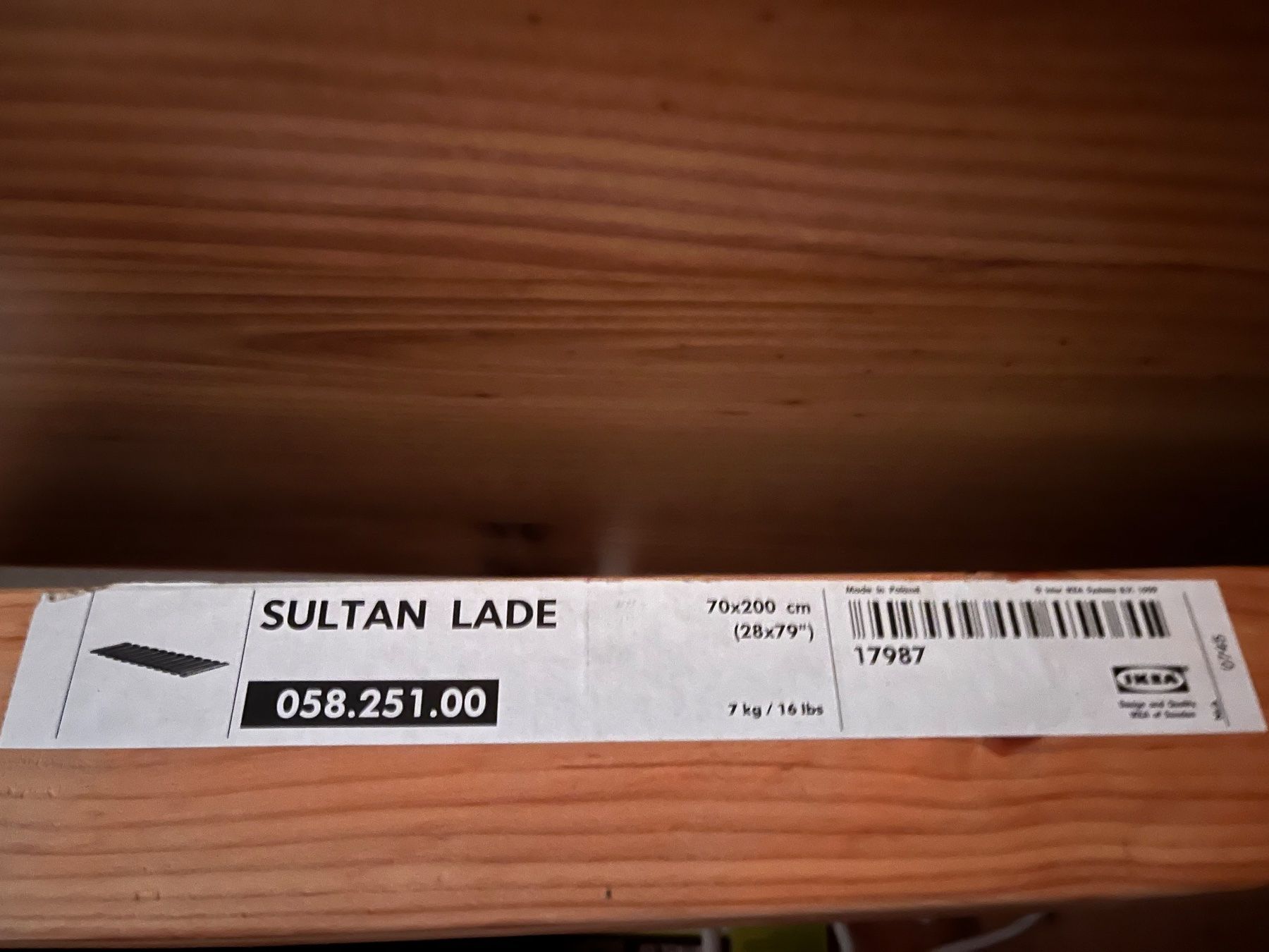 Ikea Letti: Lit IKEA ASPELUND 140 × 200 avec matelas – Usato da Vionnaz venduto da Rseawolf 1