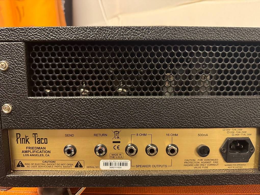 Amplificatori: FRIEDMAN Pink Taco Head – Usato da Grüt (Gossau ZH) venduto da Malo0 3