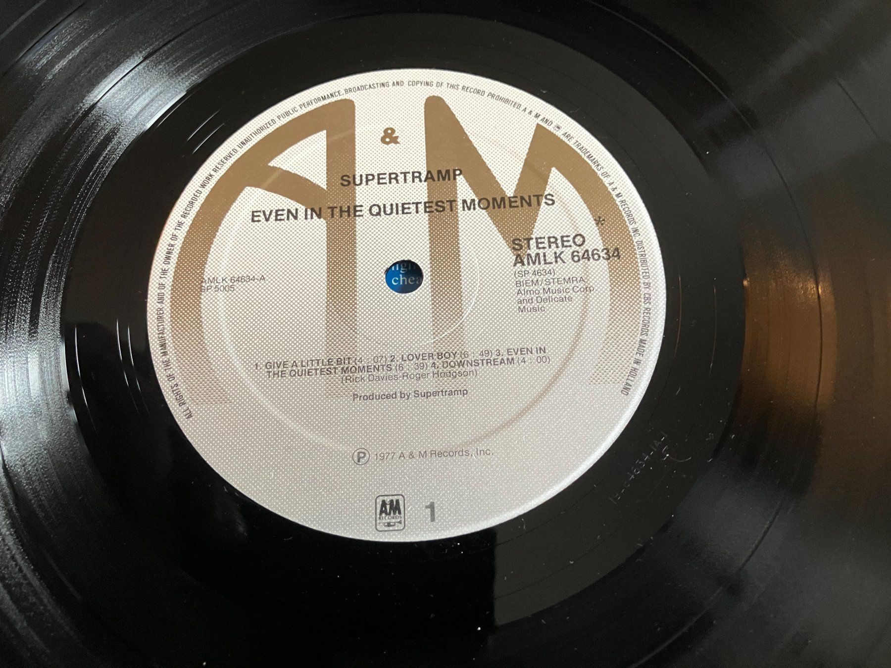 Dischi in vinile: Supertramp – Usato da Aarwangen venduto da Jukebox3 6