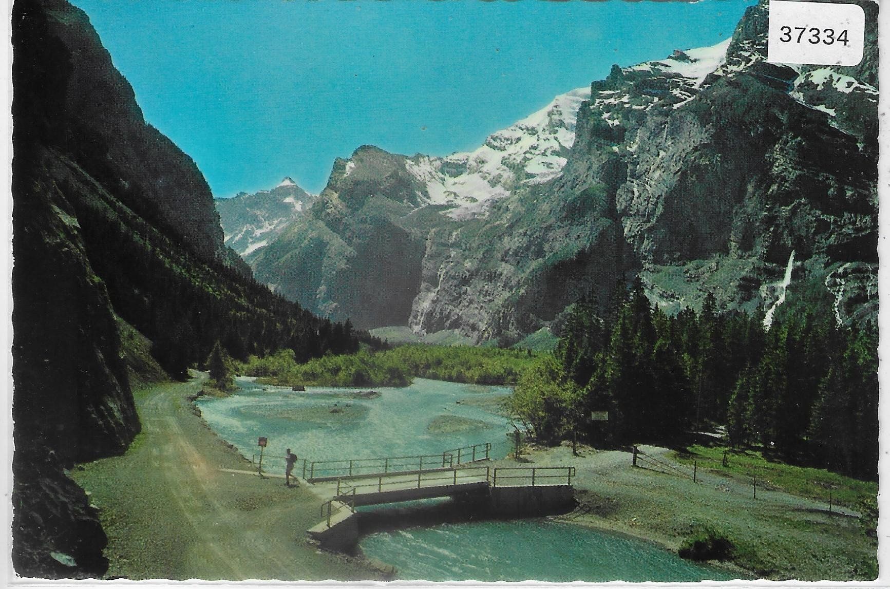 Cartoline postali: Die Kander bei Gasternholz - Kandersteg – Usato da Ettingen venduto da Kartenplanet
