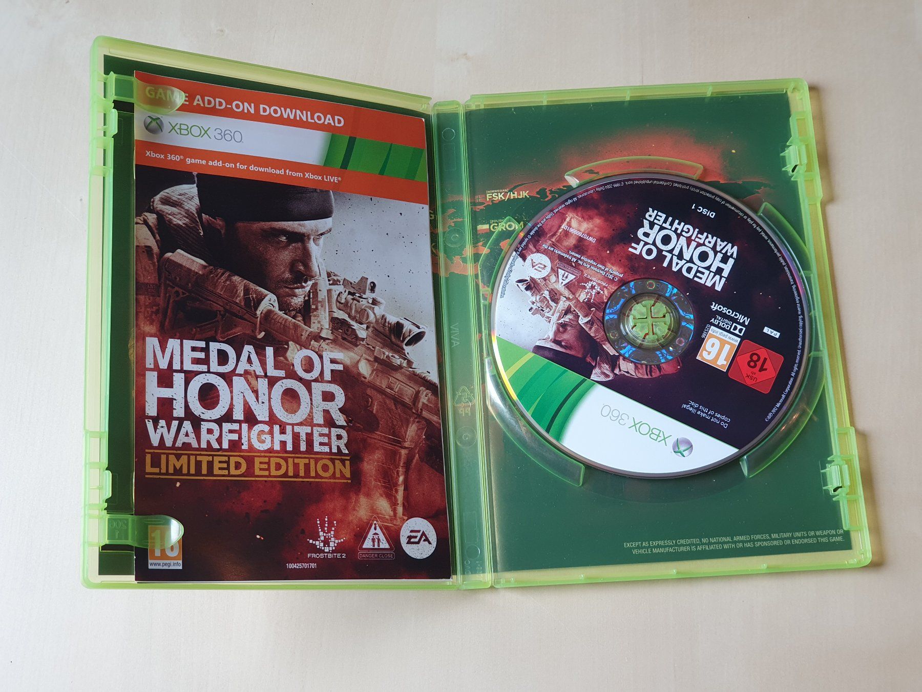 Microsoft Giochi: Medal of Honor Warfighter – Usato da Stansstad venduto da collectorsshop 2