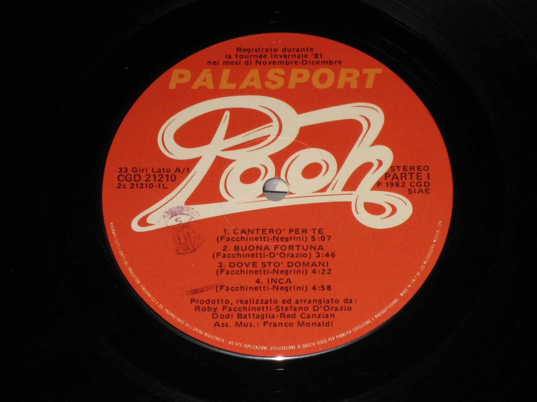 Dischi in vinile: DOPPEL LP - POOH - PALASPORT – Usato da Steckborn venduto da Quo7 3