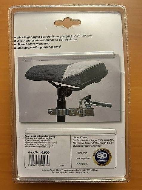 Ganci per rimorchio: Velo-Anhängerkupplung – Nuovo e nell'imballaggio originale da Schwanden GL venduto da asw20b 1