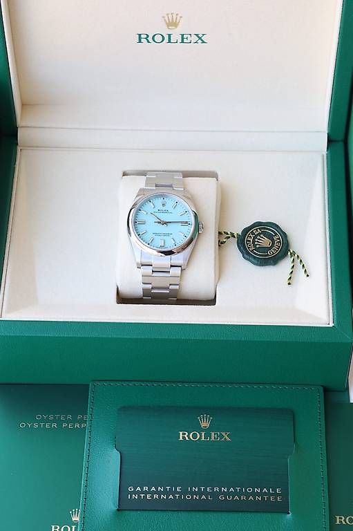 Rolex Orologi: Rolex Oyster Perpetual 36mm Tiffany – Usato da Wollerau venduto da RekociTimepieceGmbH 5