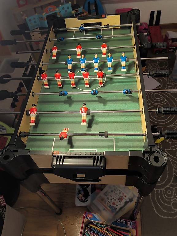 IQOWEL Table de combinaison 3 en 1 avec table de billard multi-jeux de