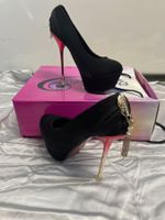 Elegante Plateau Stiletto Pumps Gr 34 Neu