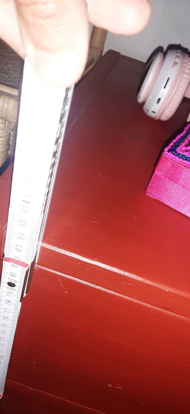 Cassettiere: Rote Holzkommode – Usato da Uster venduto da carmengadient 4