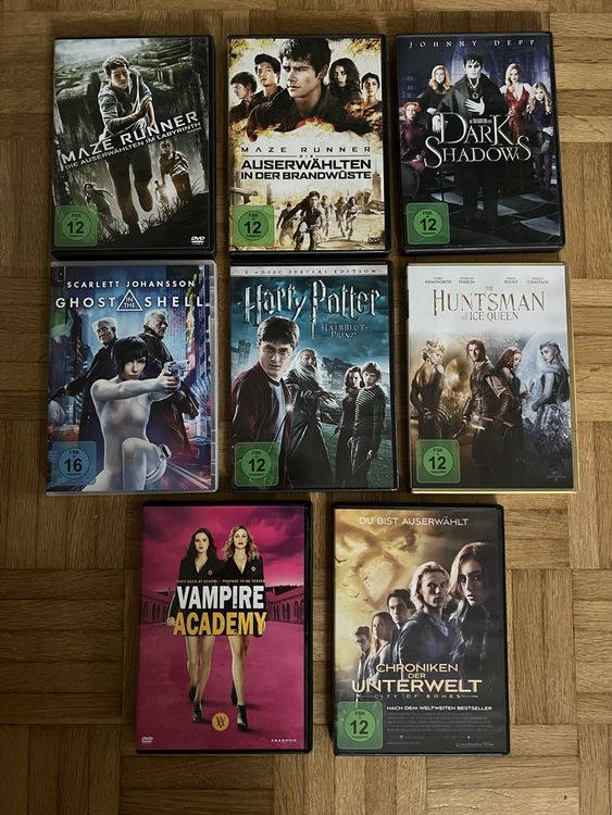 8 DVDs - Fantasy & Action (Gebraucht) in Trimbach für CHF 8 – mit ...