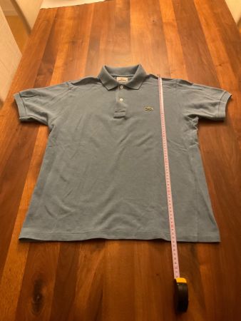 Lacoste azzurra melange tg3 originale 100%