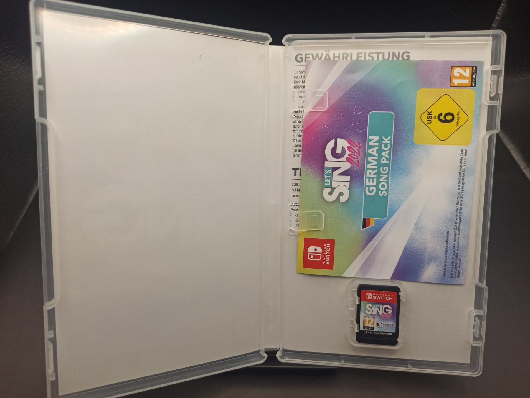 Jeux: Let's Sing 2022 Nintendo Switch / NSW  - TOP – D'occasion à Oberweningen par mar_87mx 2