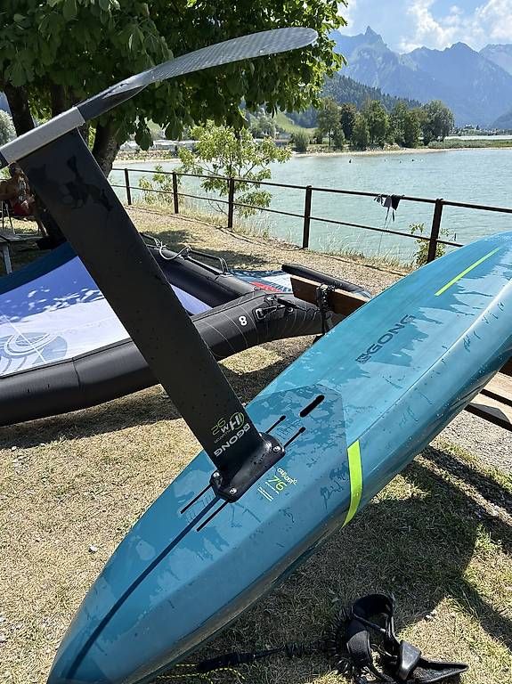 Tavole da surf e di nuoto: Leichtwind wingfoil / Carbon Mast / downwind – Usato da Unteriberg venduto da pointbreak66 1