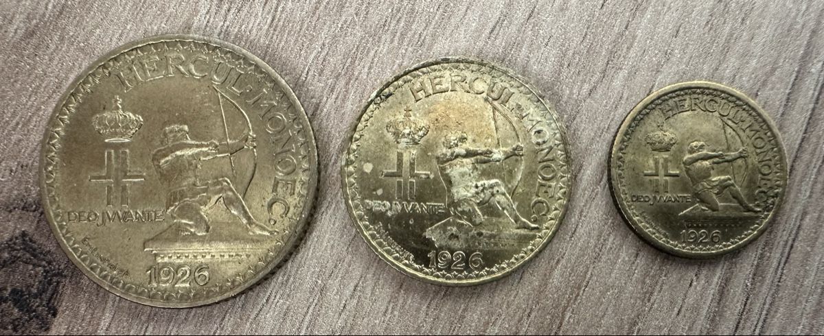 Tutti le monete: MONACO 1926 SEHR SELTEN! – Usato da Watt venduto da maxdiroma 1