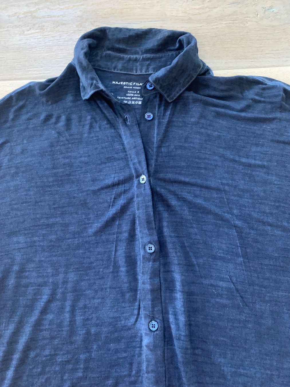 Camicette: Neu Bluse von Majestic gr. M Seide – Nuovo (secondo la descrizione) da Nuglar venduto da Korsika2 1