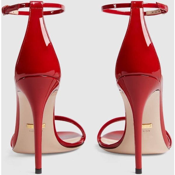 Gucci Damenschuhe: GUCCI VERNICE CRYSTAL HIBISCUS RED Size:40 – Neu (gemäss Beschreibung) aus Lausanne von Nat_Sha 1