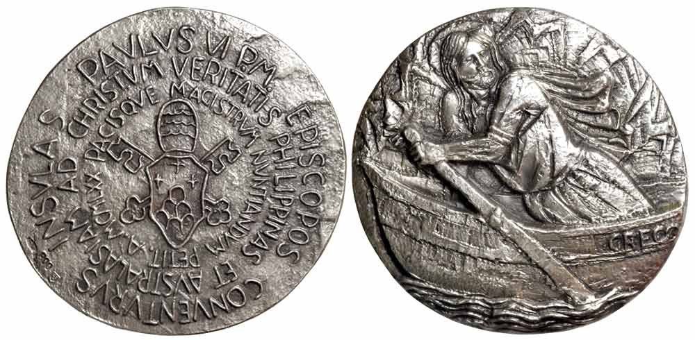 Medaillen: Rom, Silbermedaille 1970 – Gebraucht aus Chiasso von Novamarketing