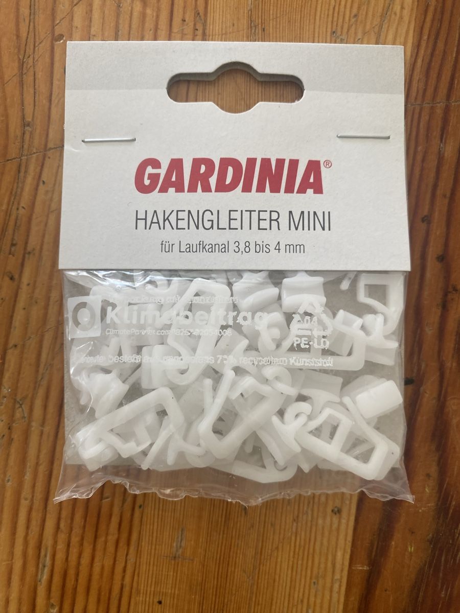 Autres articles pour la maison: GARDINIA Hakengleiter Mini  3,8-4mm neu – Neuf avec emballage d'origine à Buchs SG par mar_pfp5