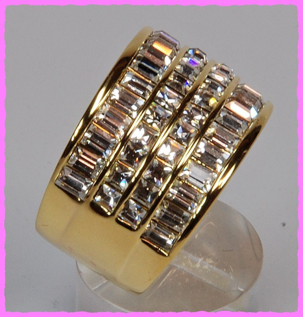 Ringe: Funkelnder Träum Ring 18K Vergoldet – Neu und originalverpackt aus Oberglatt ZH von Diamond-Girl 1