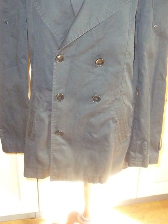 trench coat noir coton taille L marque WE pour homme