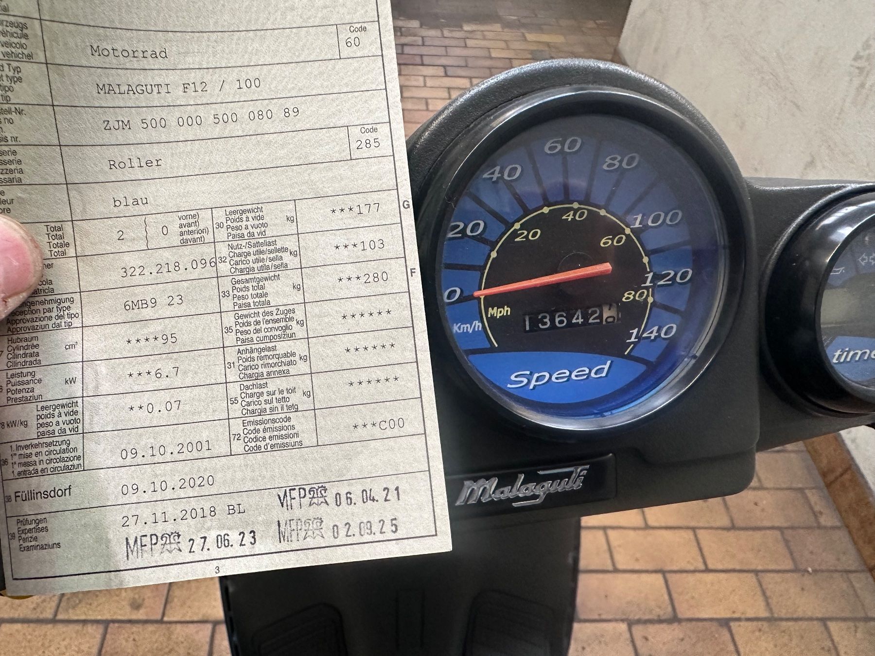 Scooter: Malaguti f12 100 – Nuovo (secondo la descrizione) da Muttenz venduto da nico14210 4