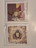 2er SET, Karten mit Eule, ohne Text