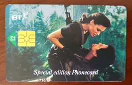 Bond 007 Golden Eye Telefonkarten Set UK '95 Auflage 125'000