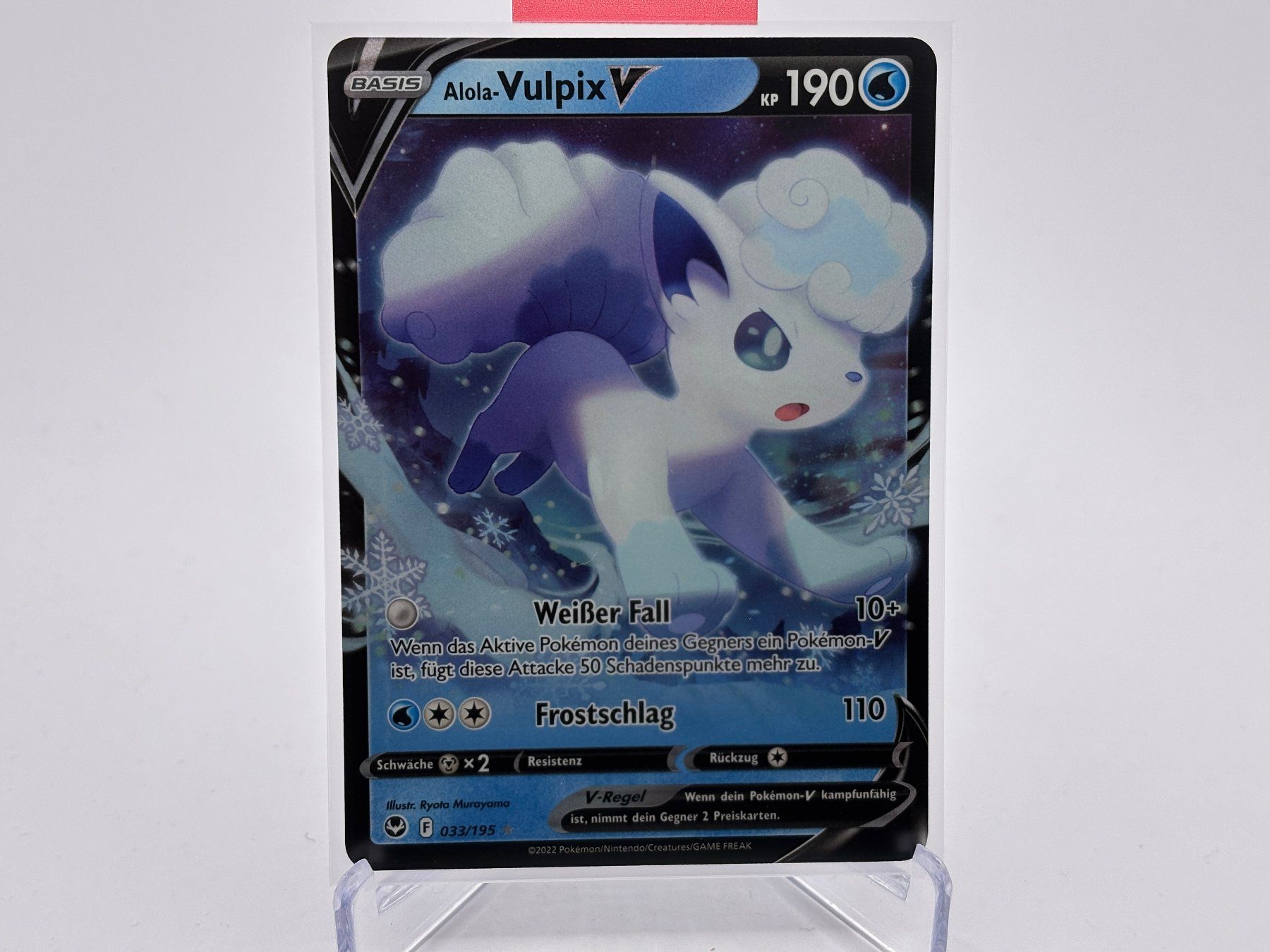 Silberne Sturmwinde - Alola-Vulpix V (SIT 33) - DE (Neu (gemäss ...