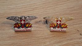 2x Schweizerische Mobiliar Ansteckpin