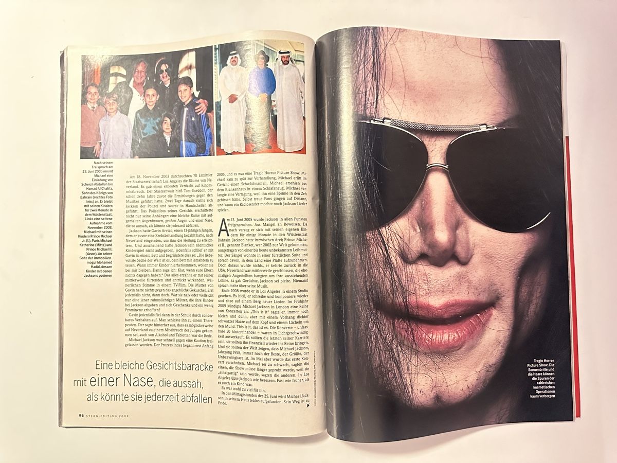 Riviste & Magazine: stern edition, Michael Jackson, 1958-2009 – Usato da Zürich venduto da bella027 2
