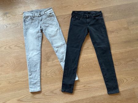 2x Pepe Jeans Skinny Damenhosen Gr. 27/30