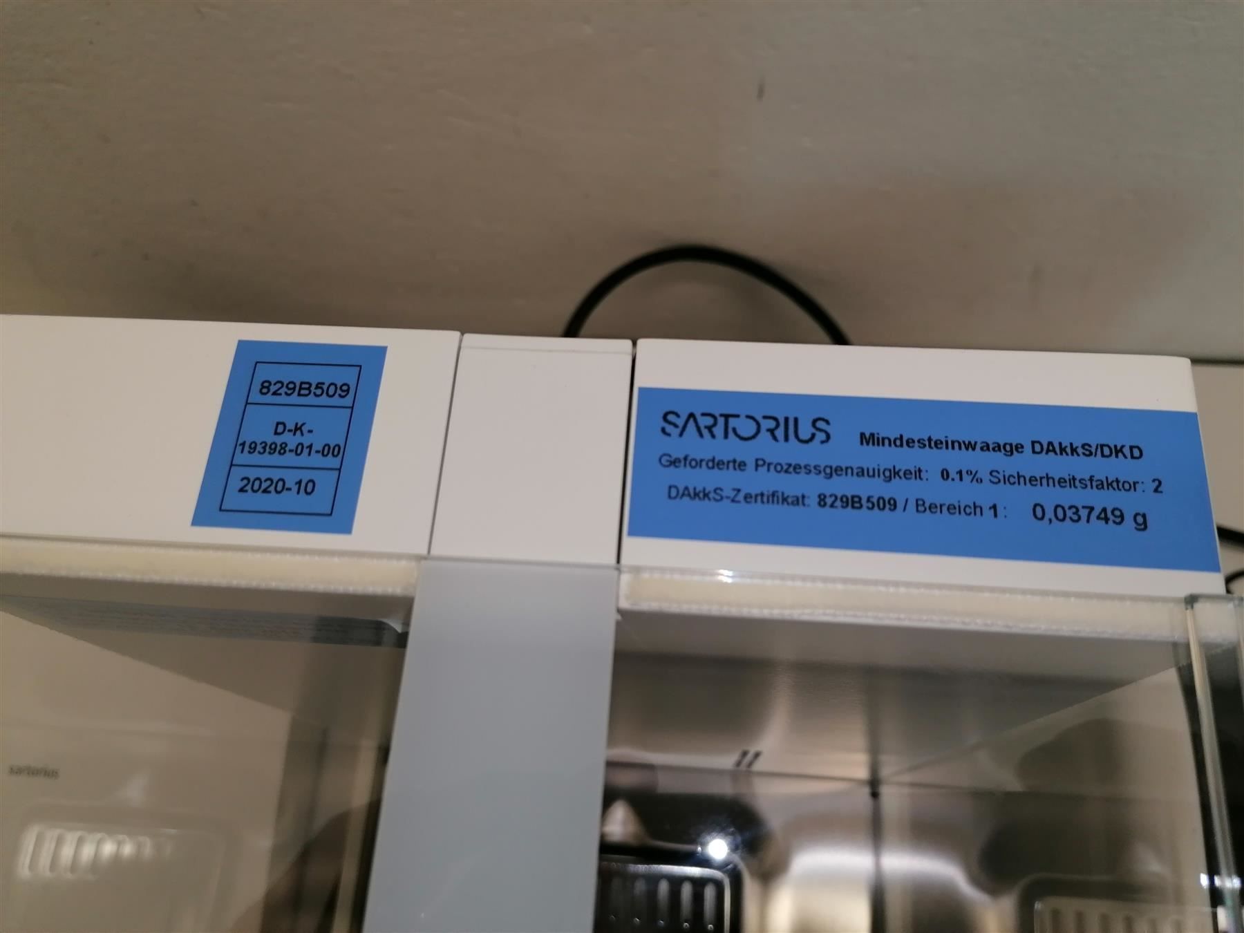 Accessori da laboratorio: Sartorius MSA225P-100-DA mit Zubehör! – Usato da Niederdorf venduto da LeptonAG_Labor 3