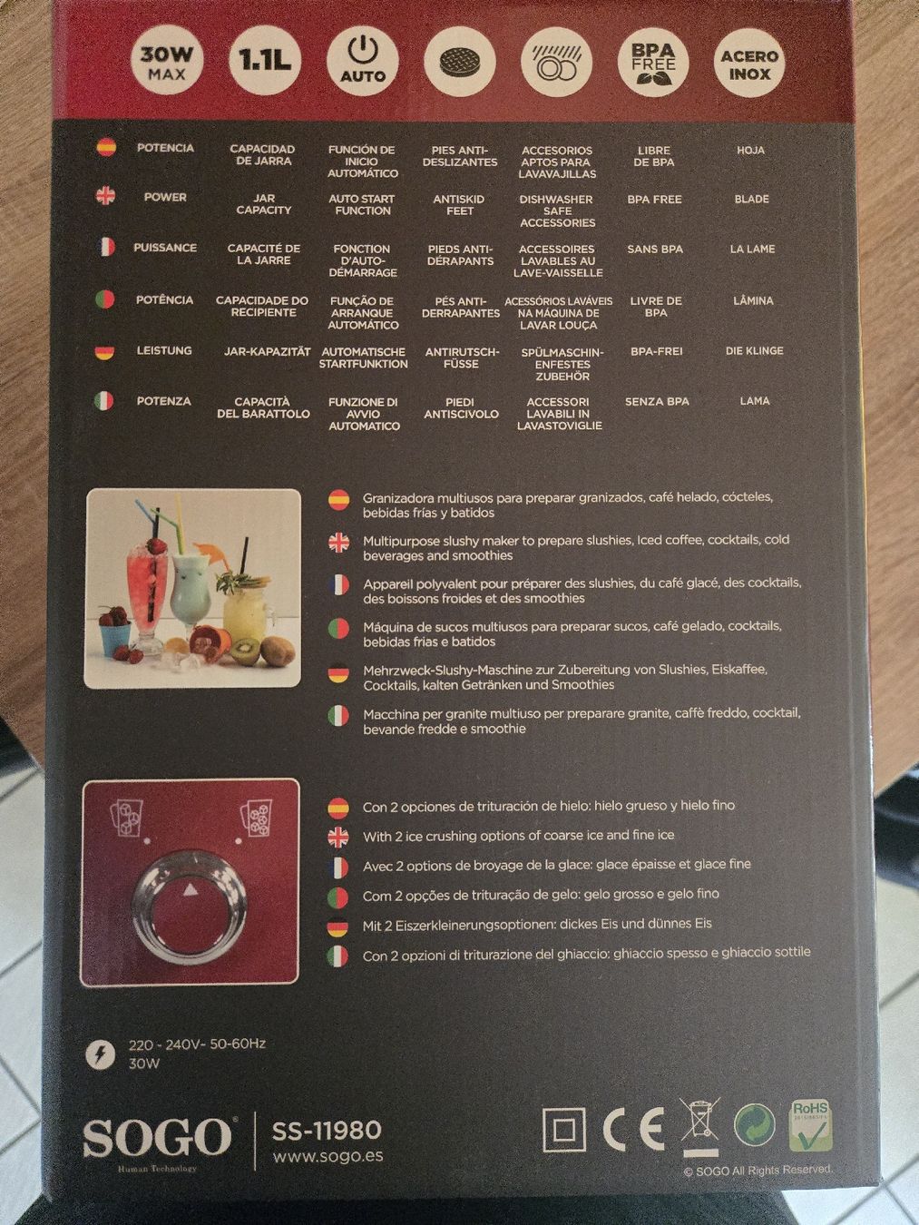 Küchengeräte: Machine à slushy SOGO – Neu (gemäss Beschreibung) aus Estavayer-le-Lac von Clapsodi 2