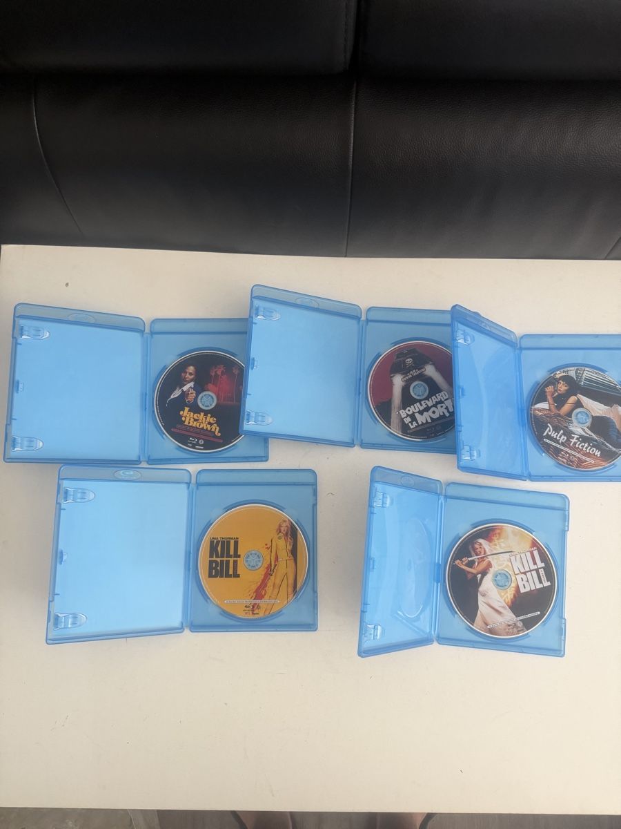 Alle DVDs: Lot Blu-ray Quentin Tarantino - 5 films – Gebraucht aus Genève von sho_67qj 5