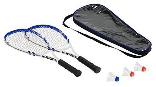 Racchette: Badminton Schläger Set Hudora HD-55 - 75014 – Nuovo e nell'imballaggio originale da Beckenried venduto da angel-mountain