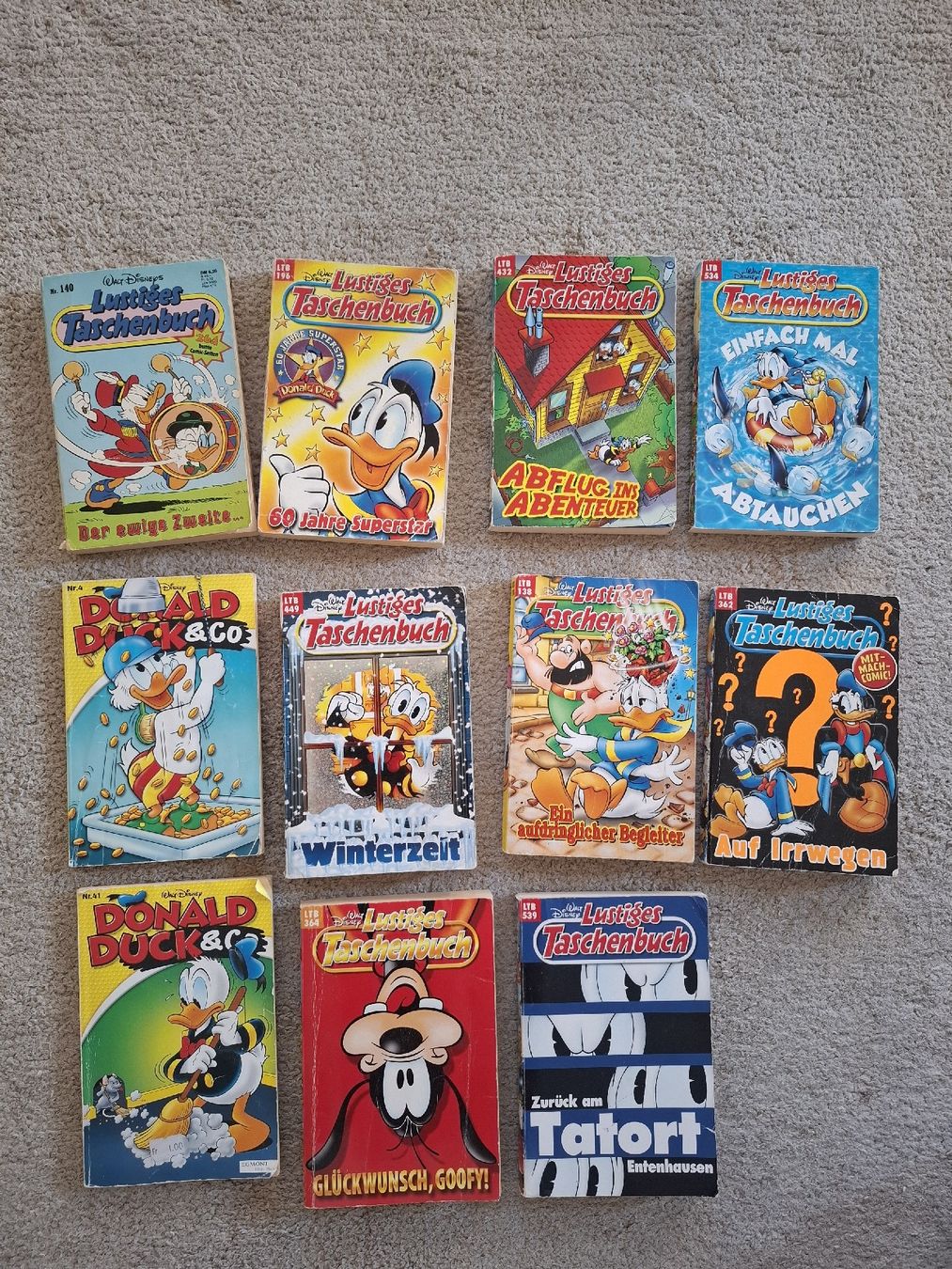 Fumetti: Donald Duck Taschenbücher – Usato da Wil SG venduto da cro_27r5