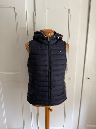 TOMMY HILFIGER - Daunengilet dunkelblau XS
