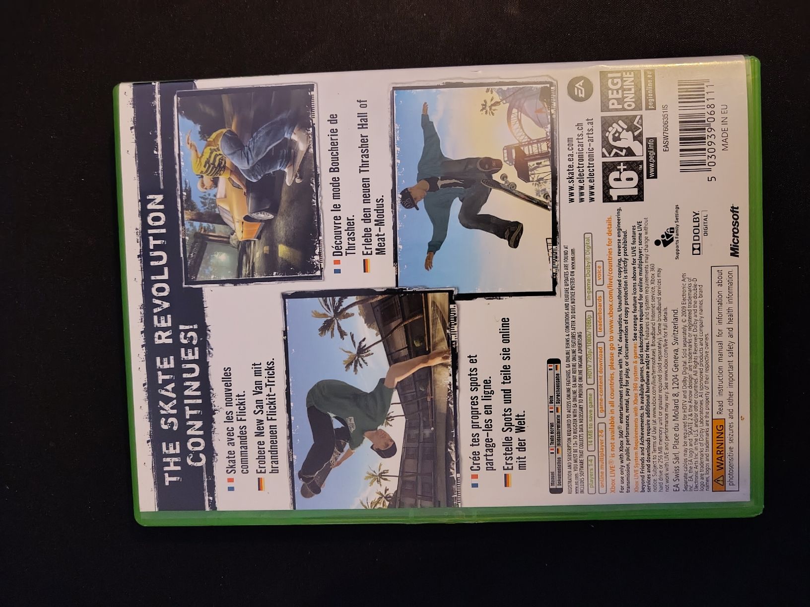 Spiele: skate 2 Xbox 360 – Gebraucht aus Marly von mzi_p97f 2