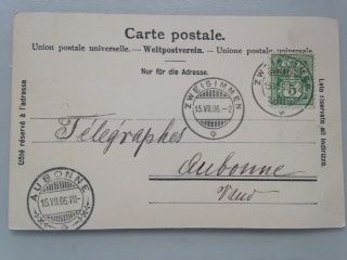 Cartoline postali: Laubeggfall bei Zweisimmen – Usato da Sargans venduto da nicsam1815 1
