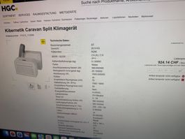 Neue Klimaanlage 20-38m2 5000BTU/h Versand möglich 479;-