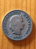 Münzen Münze 10 Rappen 1882 Schweiz