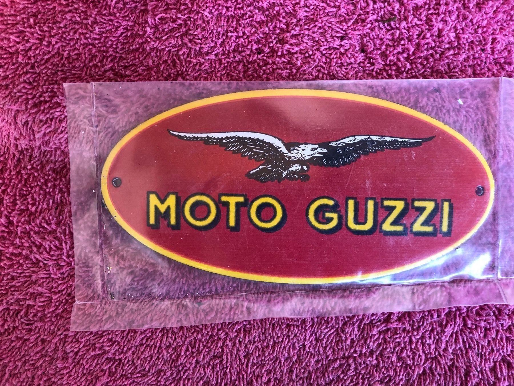 Insegne: Moto guzzi motorrad oldtimer italia – Nuovo e nell'imballaggio originale da Reinach AG venduto da rares75
