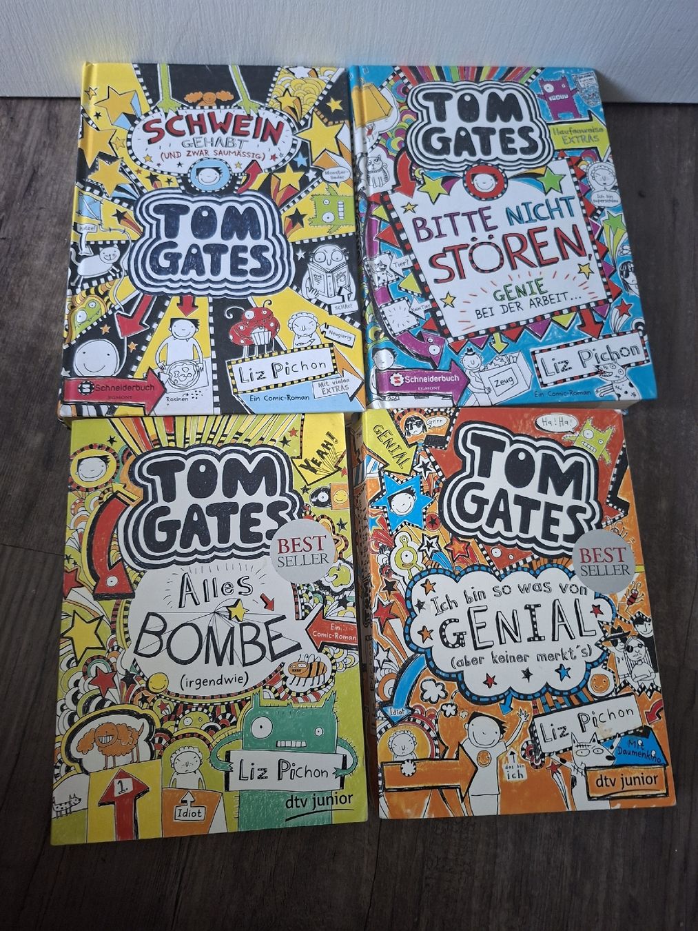 Bücher: Tom Gates Jugendbücher – Gebraucht aus Interlaken von karof