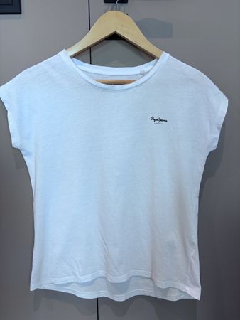 Pepe Jeans T-Shirt weiss Grösse XS