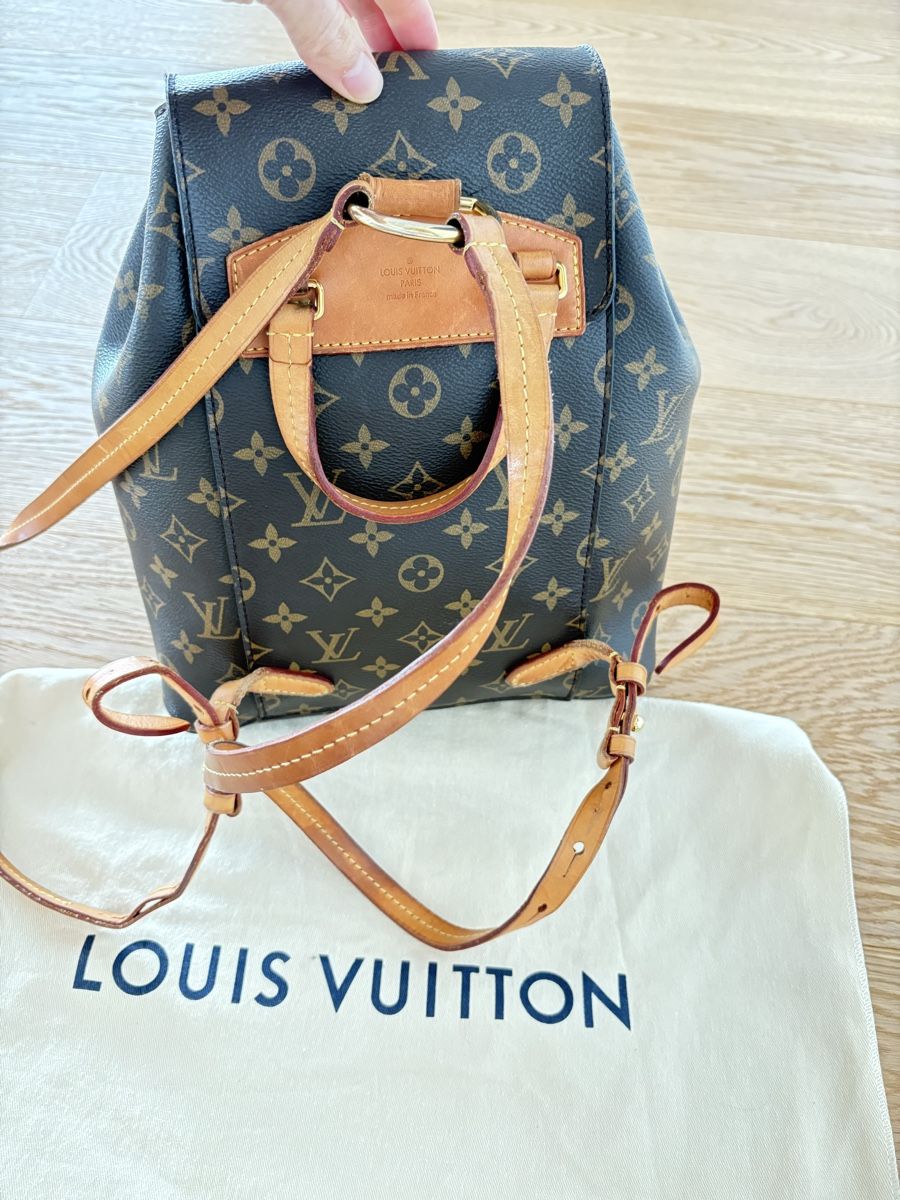 Louis Vuitton Zaini: Louis Vuitton Montsouris backpack – Usato da St. Gallen venduto da ott_f827 3