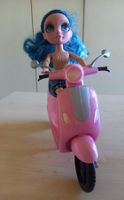 Barbie mit pinkem Roller 🛴 Sommer Spass! Gut erhalten