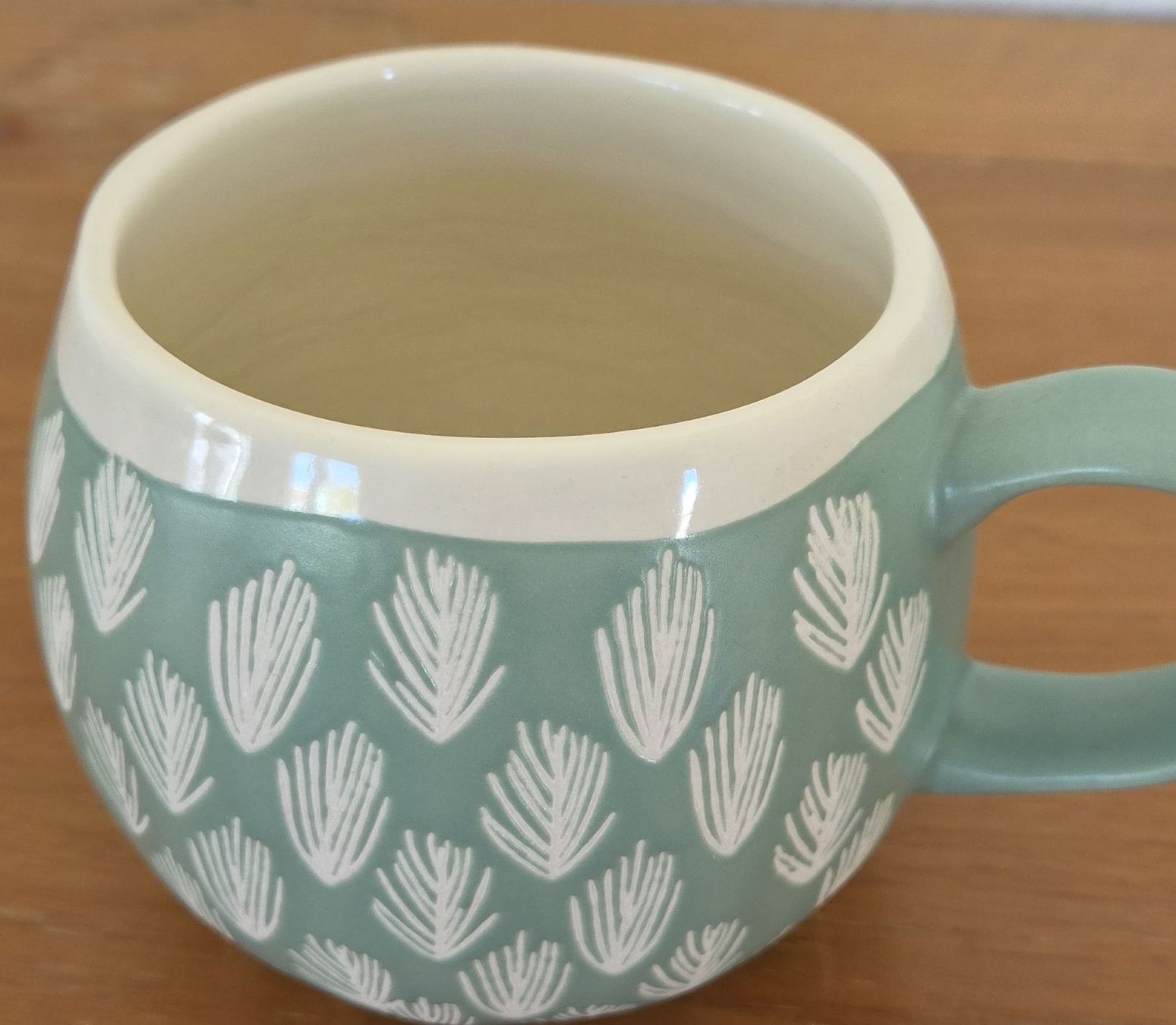 Tazze: Tasse mintgrün Planzendesign Joyye – Usato da Zürich venduto da c.line89