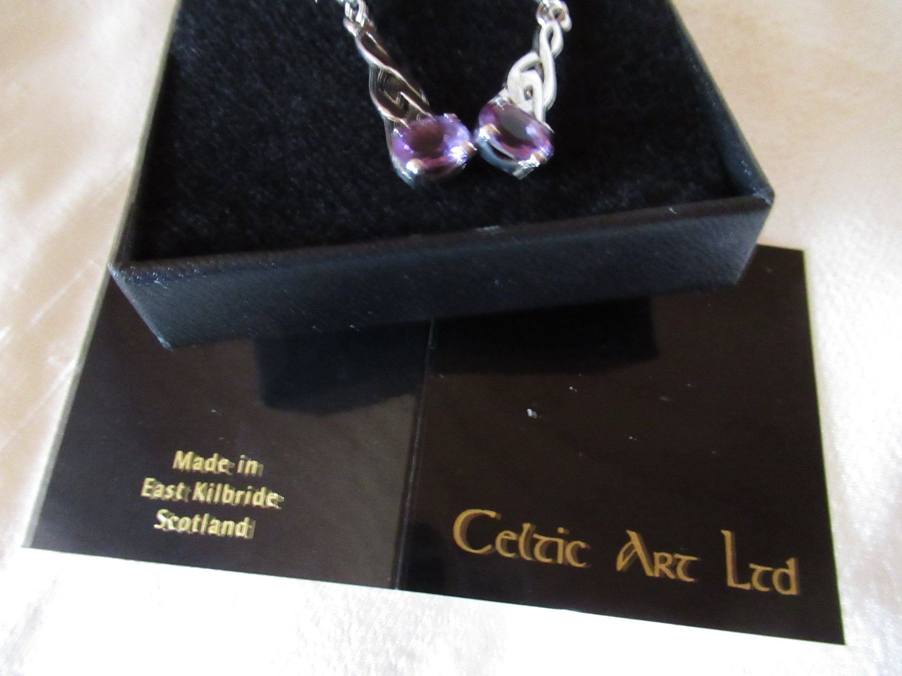 Ohrringe & -stecker: Ohrhänger mit Amethyst aus Schottland – Neu (gemäss Beschreibung) aus Frauenkappelen von HDPerle 8