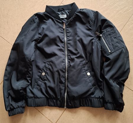 Jacke für Mädchen 140 schwarz von H&M